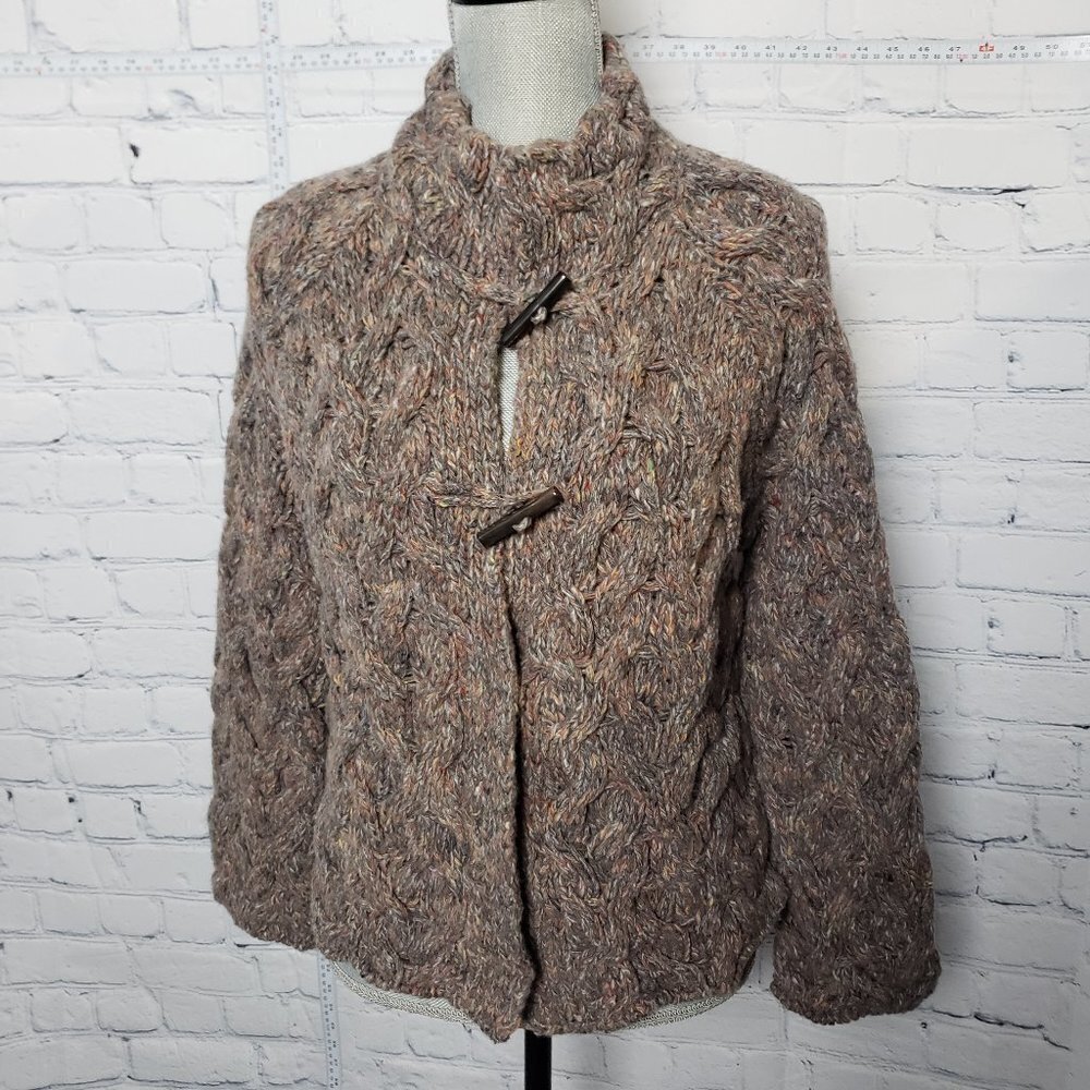 Rivamonti For Saks Fifth Avenue Sweater Jacket Cardigan  XL NWT Wool Cashmere